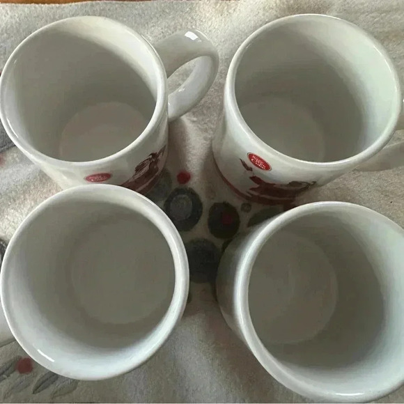 Things Go Better with Coke Santa Mug Coca-Cola Mug set of 4 - Picture 10 of 11